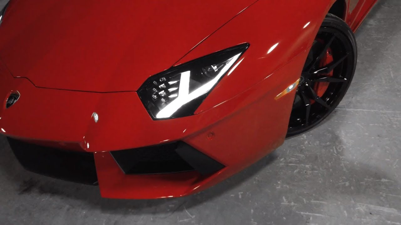 Sinister Lamborghini Aventador With Interior And Exiterior Showcase and Revs!