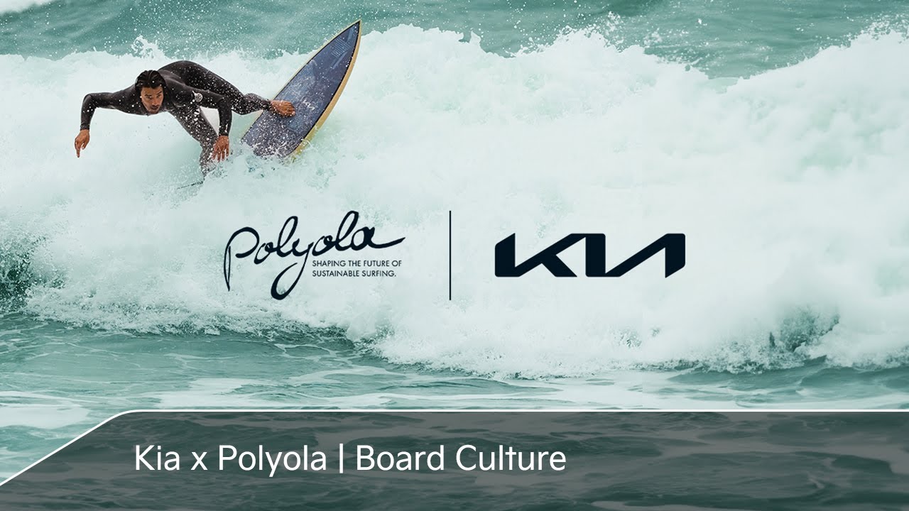 Kia x Polyola | Kształtowanie przyszłości zrównoważonego surfingu | Kia Polska
