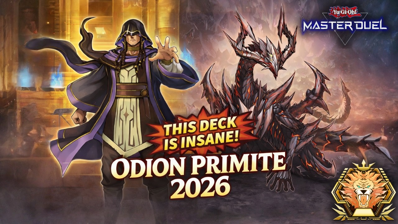 Odion Primite  2026 | This Deck Is INSANE! | Yu-Gi-Oh! Master Duel