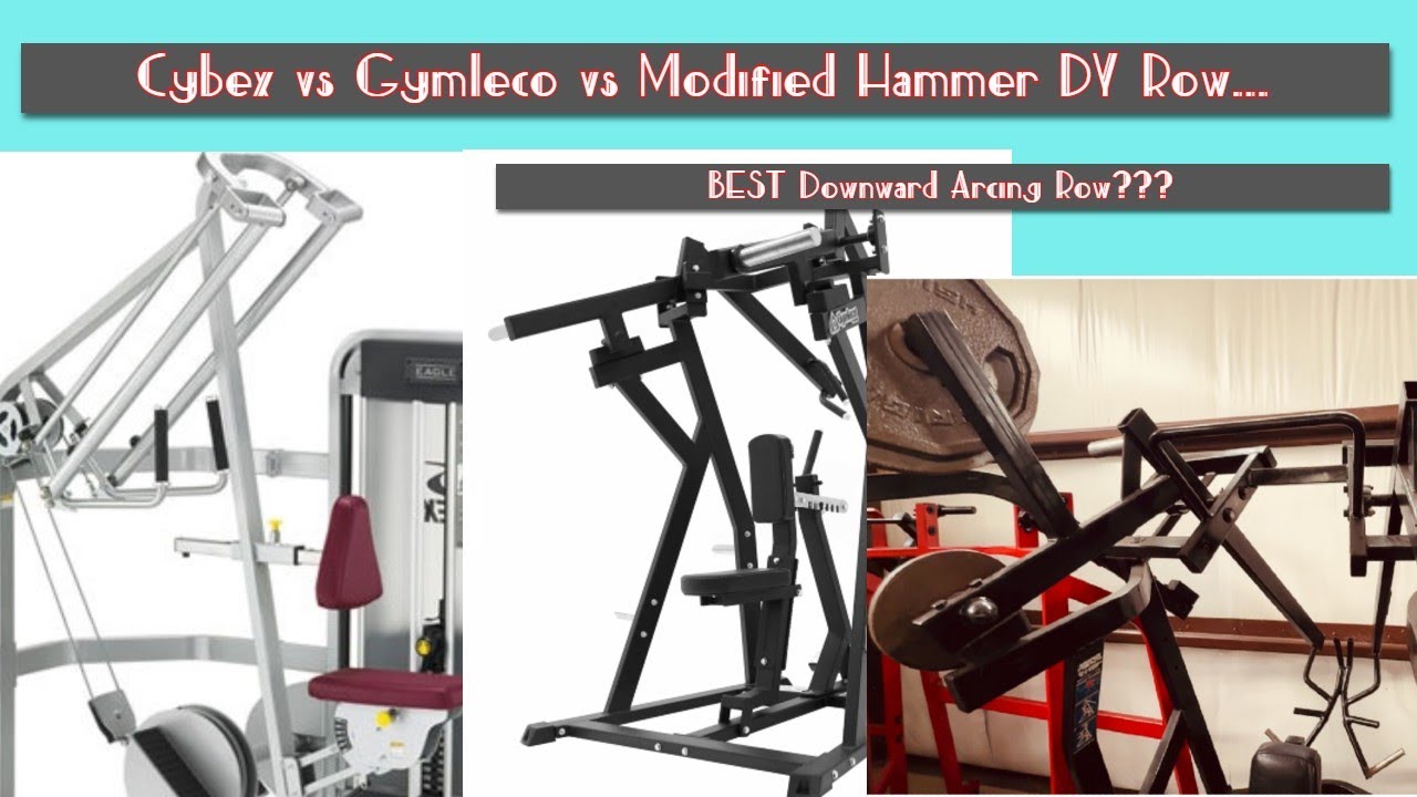 Cybex vs Gymleco vs Modified Hammer DY Row???