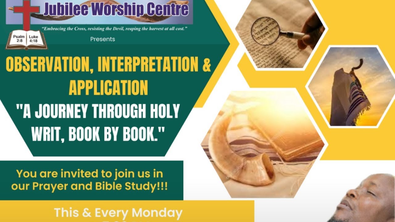 JUBILEE SCHOOL OF IMPARTATION WITH APOSTLE WAYNE PALMER