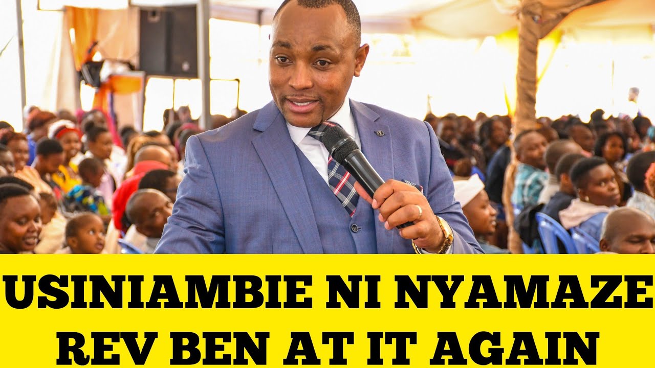 NDIGUKIRA RINGI... REV BEN MUST WATCH SERMON