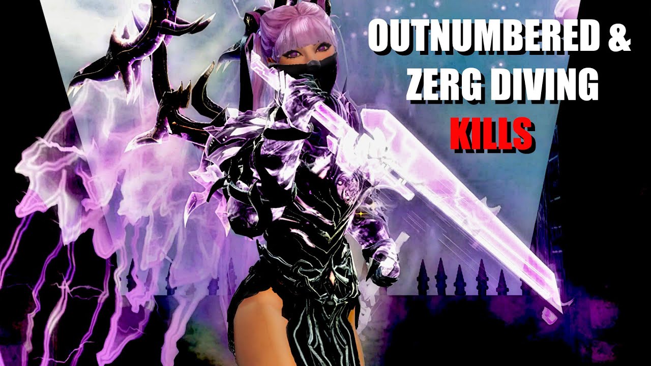 Thief D/D Outnumbered Kills |GW2 WvW|