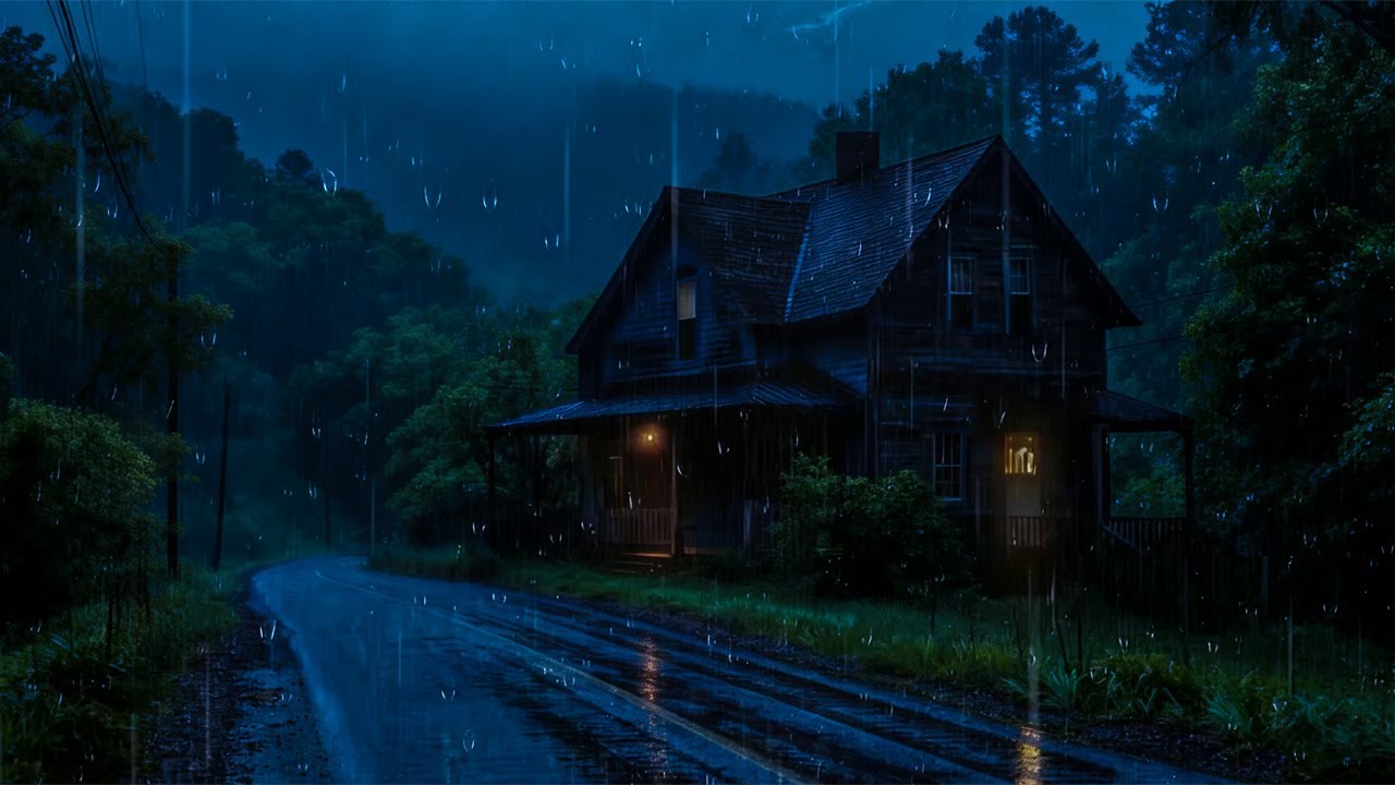 Sonidos de Lluvia Relajantes para Dormir 🌧️ Duerme Rápido Esta Noche