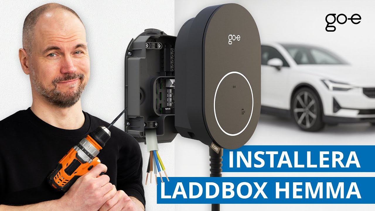 Installera laddbox: Hur installerar man laddbox hemma?