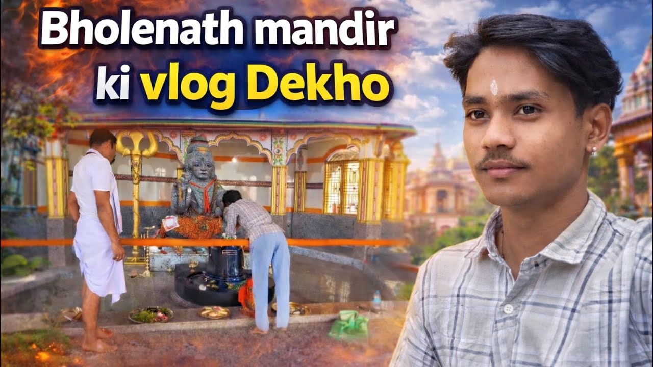 Main mandir mein mere pyar ke khatir aaya hun…🥺👍🏻