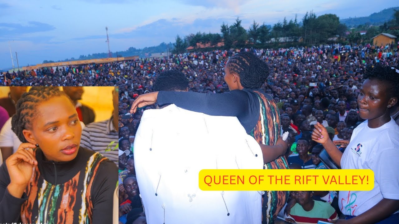 VICKY BRILLIANCE ELECTRIC PERFORMANCE DURING QUEEN MERCY 5TH ANNIVERSARY IN KAPCHORWA, UGANDA