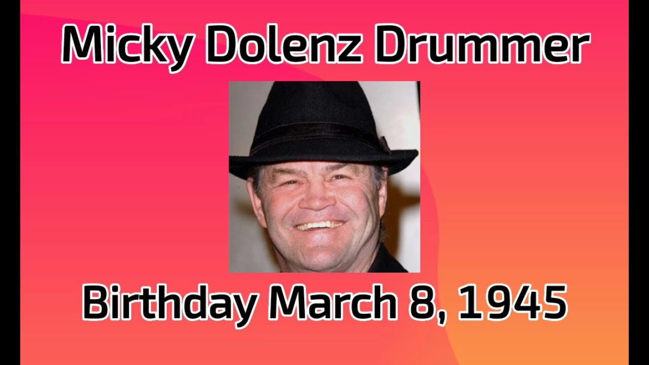 Happy birthday Micky Dolenz