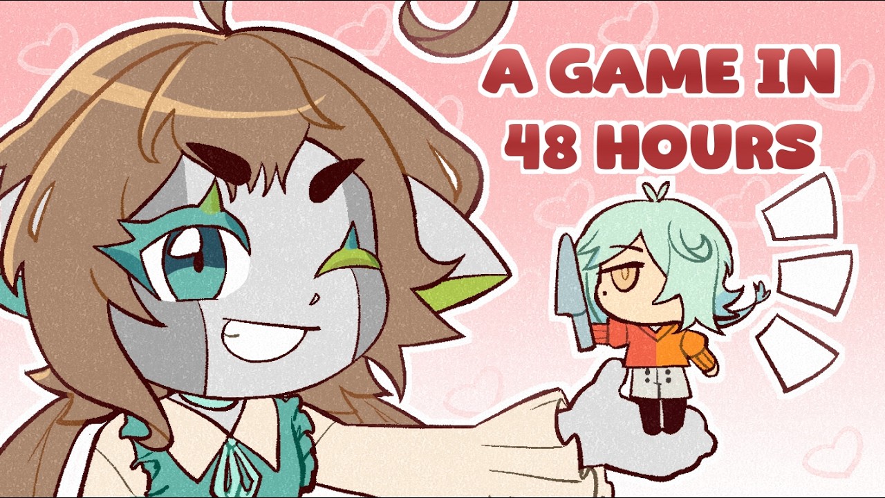 Создание визуальной новеллы в жанре яндере за 48 часов!
