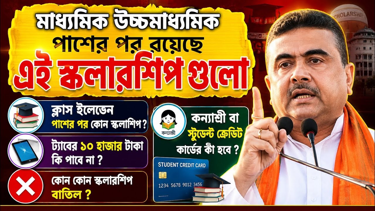 স্কলার্শিপ সম্পর্কিত সমস্ত প্রশ্নের উত্তর || কত নাম্বারে স্কলারশিপ ? কারা পাবে না  ? 