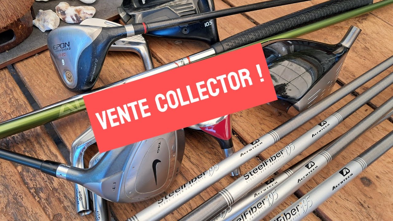 GRANDE BRADERIE DE PRINTEMPS ! CLUBS DE GOLF RARES A VENDRE.