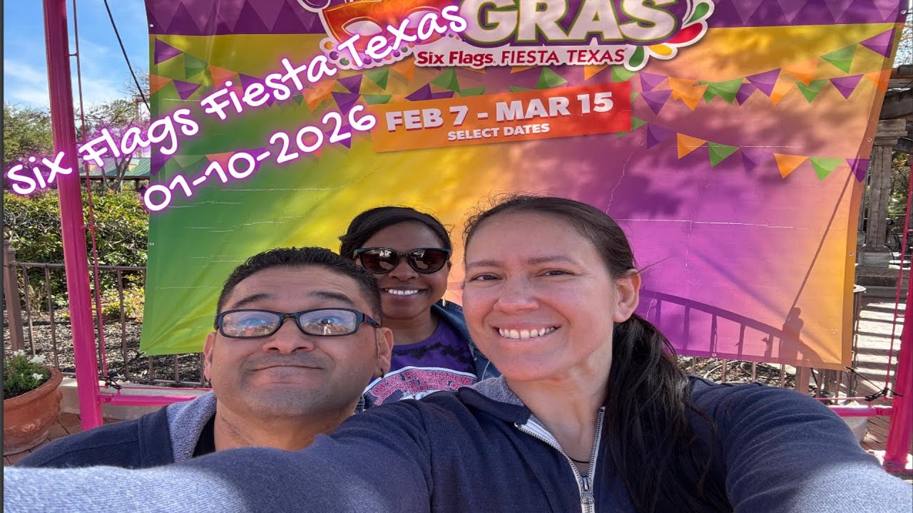 First Trip of the year Fiesta Texas 01/10/2026
