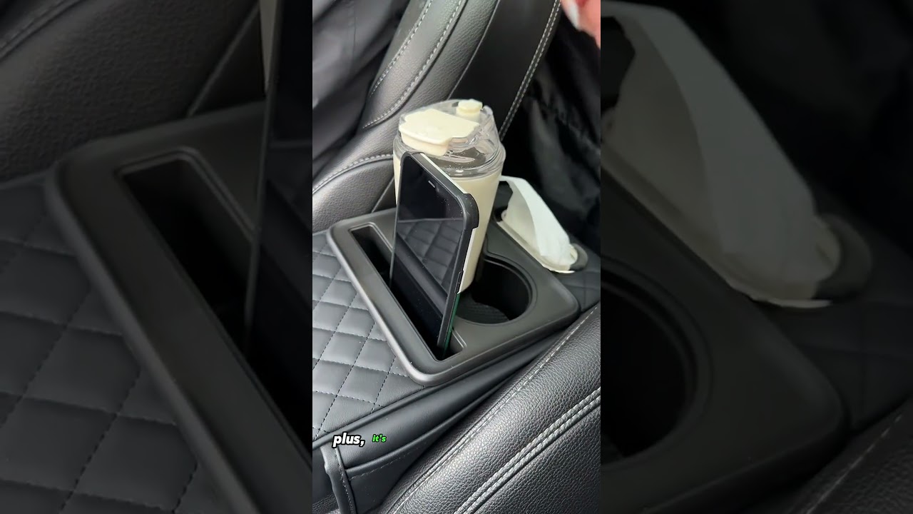 Say goodbye to neck pain while driving! #carcomfort #armrestupgrade #driveinstyle