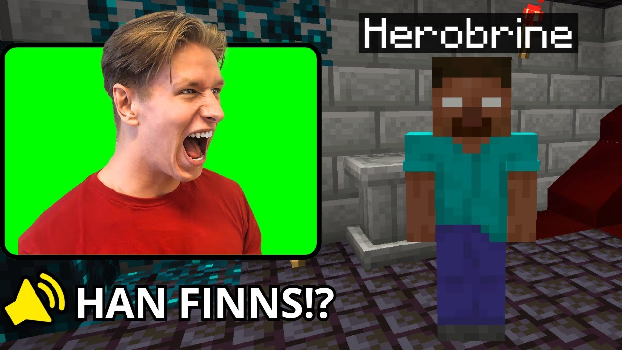 Jag Prankade En Minecraft Streamer Med HEROBRINE!