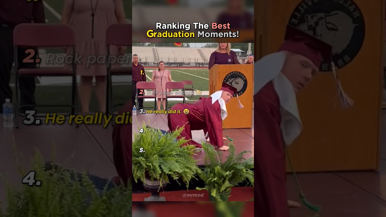 Ranking the BEST Graduation Moments! 🔥