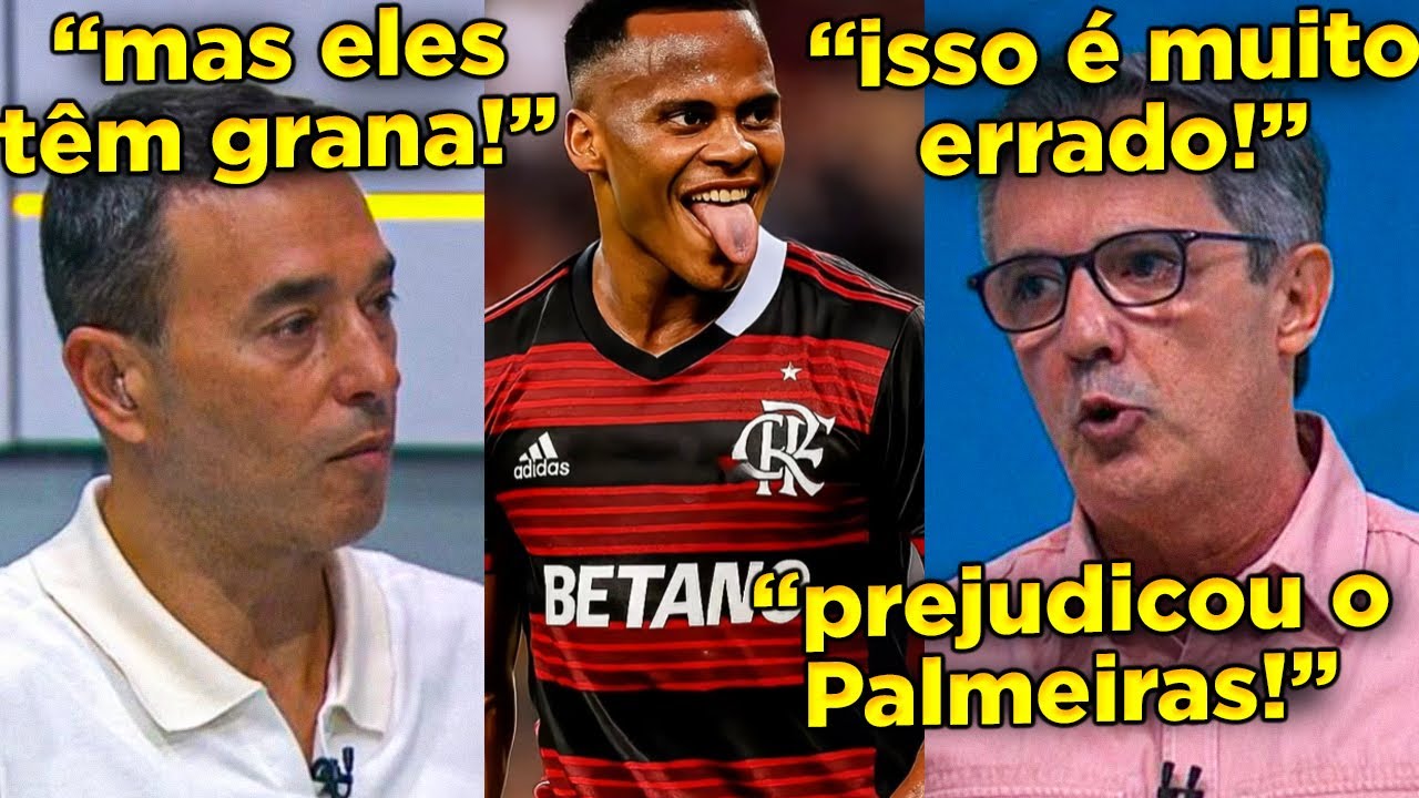 🤣SÓ FALTOU CHORAR AO VIVO! MÍDIA PAULISTA FICA P*** COM FLAMENGO INFLANDO PREÇOS NO MERCADO!!
