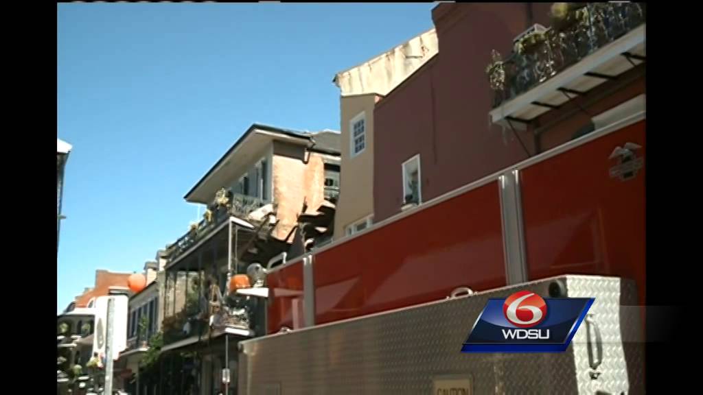 Most of French Quarter building crumbles following partial collapse