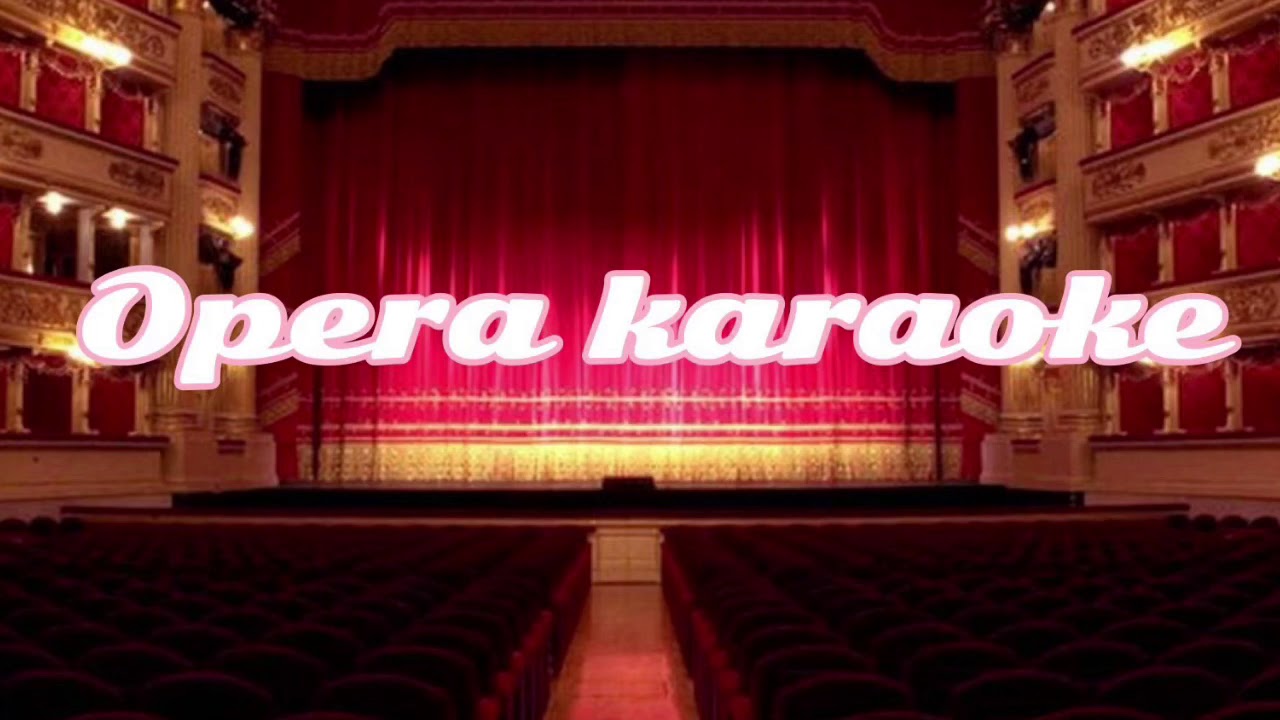 Opera karaoke                   Largo  al factotum—Il Barbiere di Siviglia
