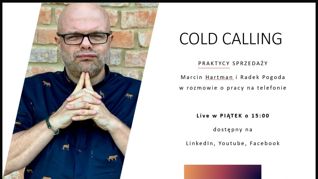 Dwóch praktyków sprzedaży gada o cold callingu.