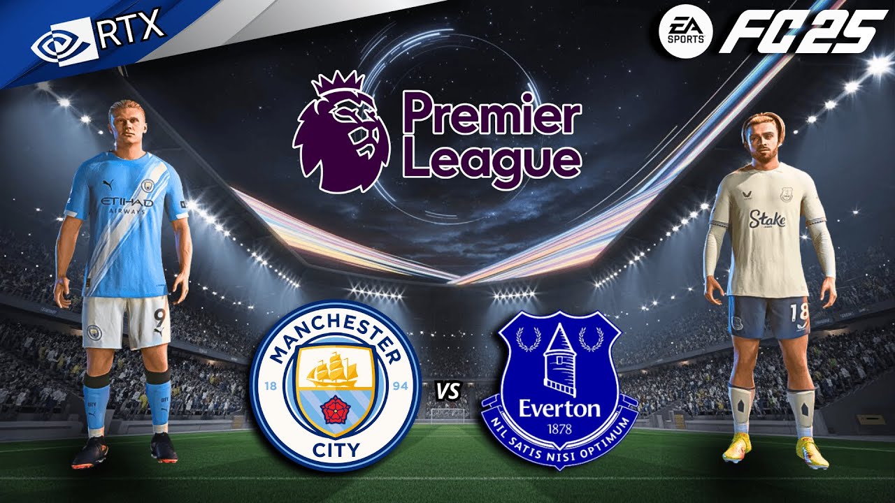 FC 25 — «Манчестер Сити» — «Эвертон» (Футбол Холанда и Грилиша) | Премьер-лига 25/26, полный матч...