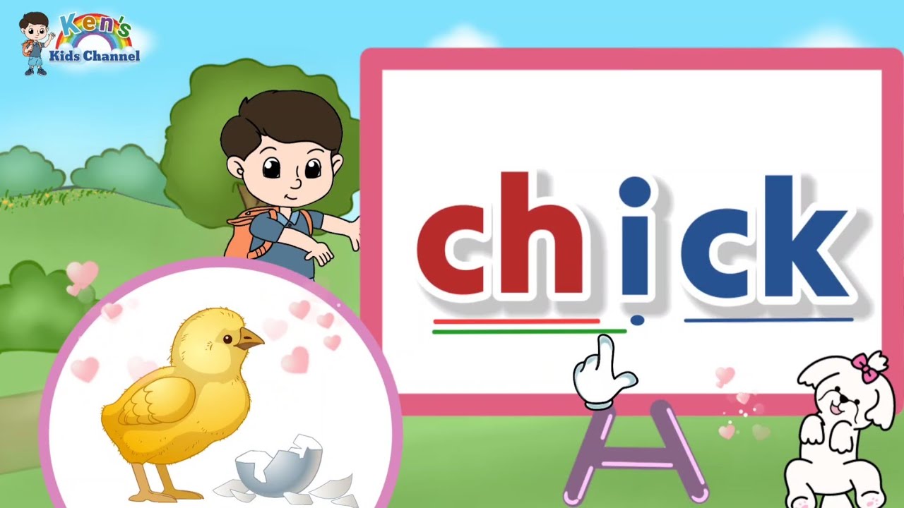 SH and CH Consonant Digraphs | Phonics for Kids | Successive Blending Approach