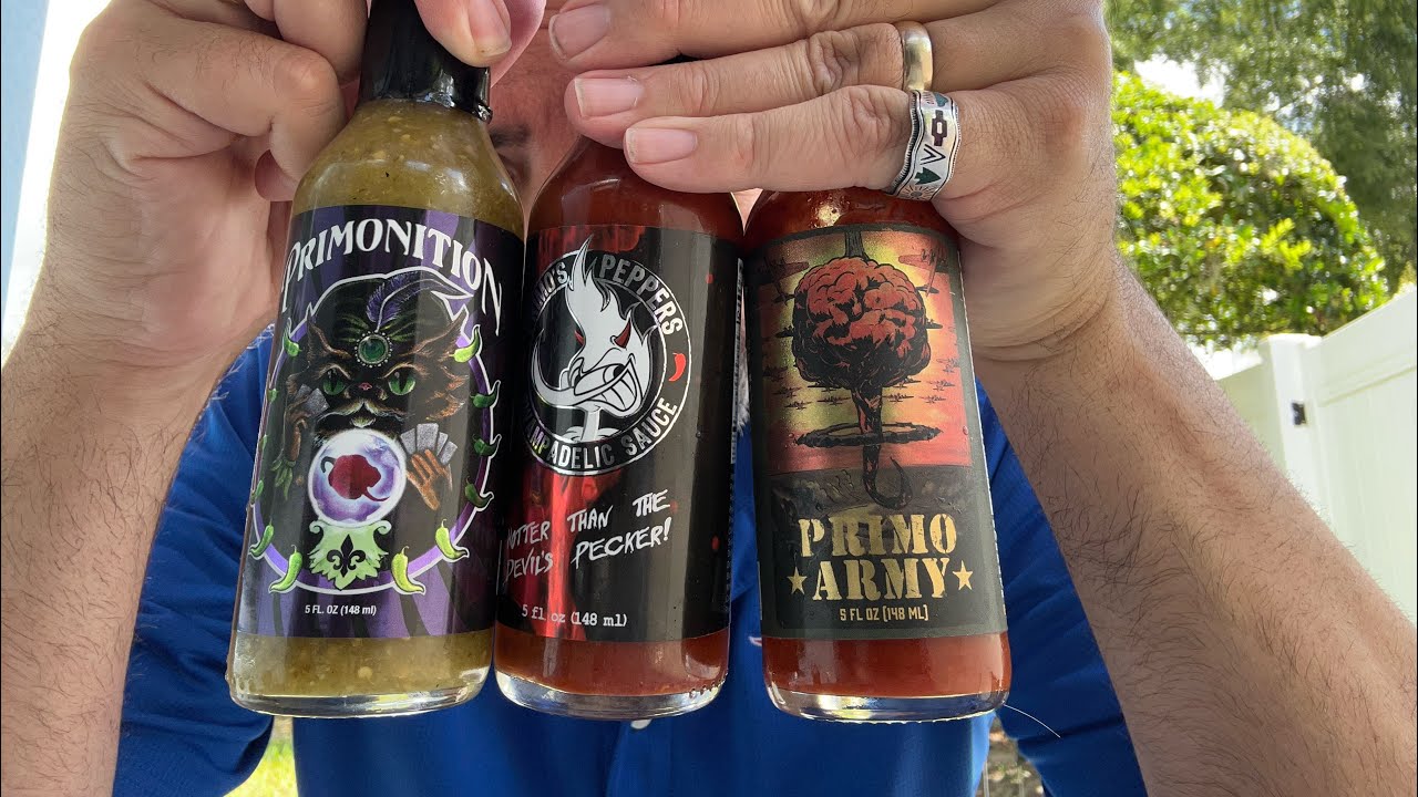 Tastin&rsquo; Like A Boss: The Primo Gauntlet!!  Primo&rsquo;s Peppers Line Up!!!!