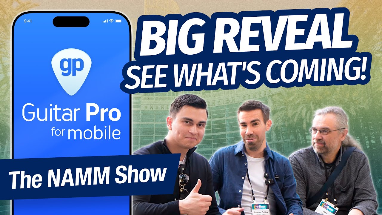 Guitar Pro 9, New Mobile App & Web Player: Exclusive First Look at NAMM 2025!