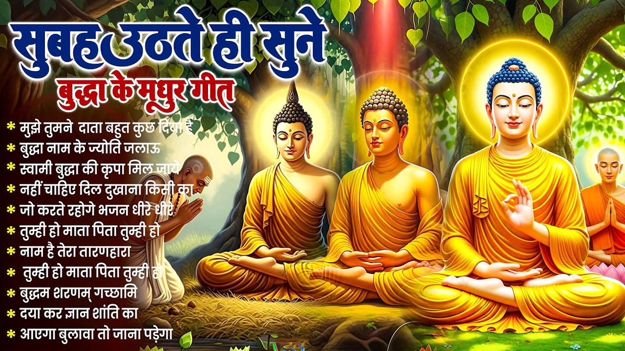 ☸️घर में सुख समृद्धि बढ़ेगी सुबह उठते ही रोज़ सुनें भगवान बुद्ध के ये भजन ~ Best Dhamma Geet #buddha