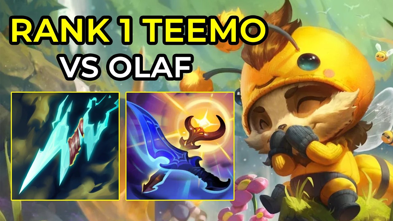 10 CS PER MINUTE TEEMO VS OLAF