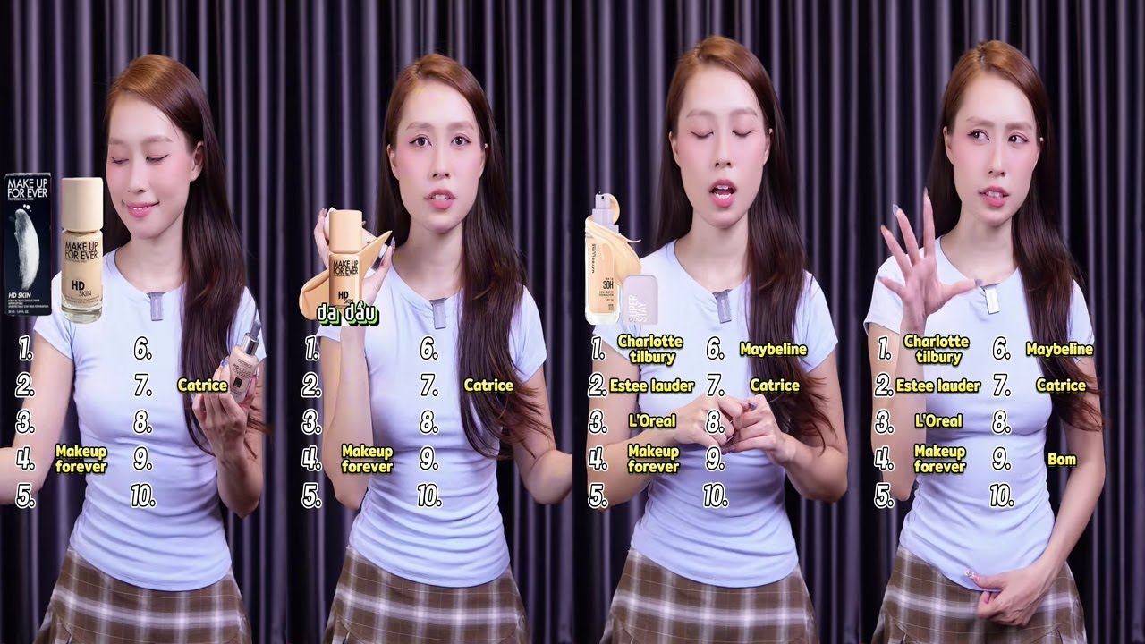 TOP KEM NỀN CHO DA DẦU CHE PHỦ TỐT GIÁ BÌNH DÂN ĐẾN CAO CẤP