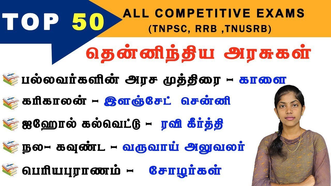 தென்னிந்திய அரசுகள் | Top 50 Questions