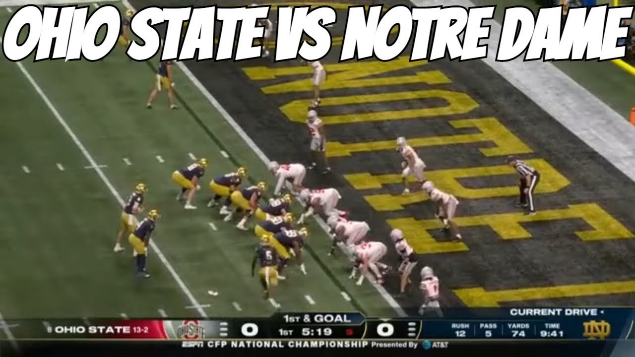 2025 NCAA CFP National Championship Ohio State vs Notre Dame | Full Game HD!