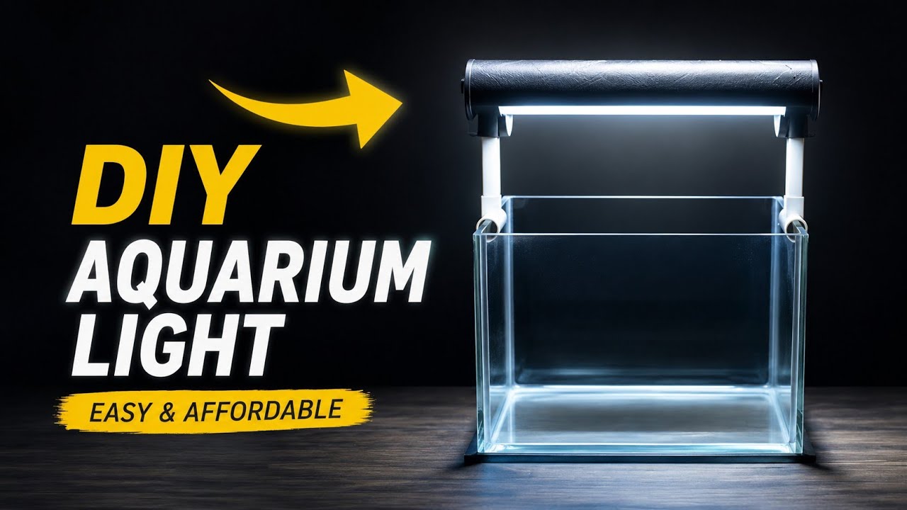 Aquarium LED Light DIY | DIY Aquarium Light : A Creative and Budget-Friendly Solution for Your Tank