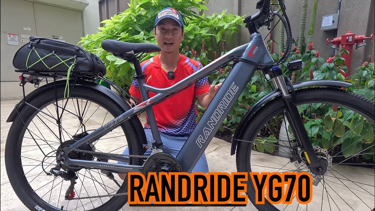 Reveiw 2025 Xe Đạp Điện Trợ Lực #RANDRIDE #YG70 MotorCE 48v750w17Ah Đi Trên150km Lần Sạc Đa Địa Hình