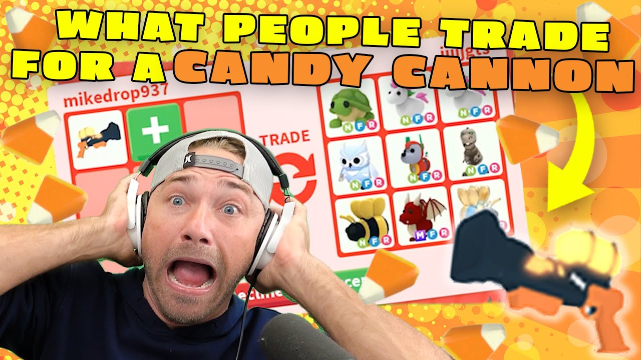 What People TRADE FOR A CANDY CANNON *2021*!!! Roblox Adopt Me!