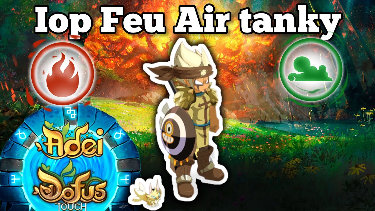 Iop Stuff Feu Air Tank VIOLENT lvl 200 - DOFUS Touch