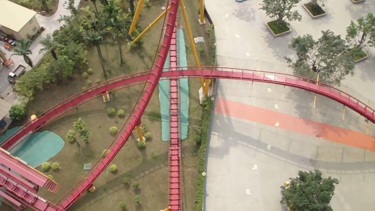 Dive Coaster in Guangzhou, China, Chimelong Paradise