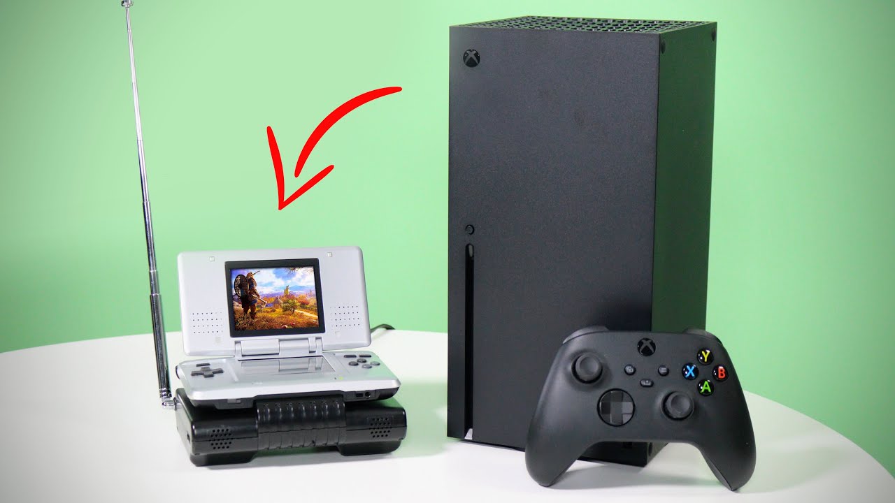 Playing Xbox Series X on a Nintendo DS