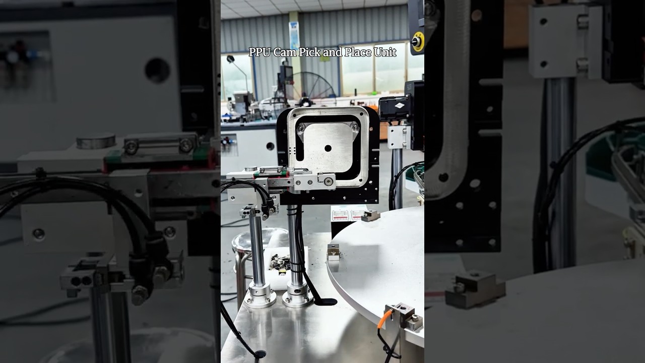 PPU Cam Pick and Place Unit - This PPU Unit Picks & Places 600 Times/Min!