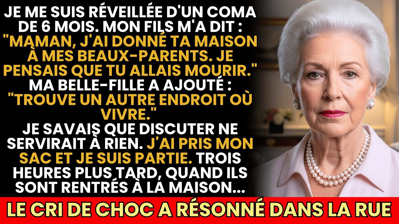 Mon Fils A Donné Ma Maison À Ses Beaux-Parents En Pensant Que J’Allais Mourir… Ils N’Imaginaient…