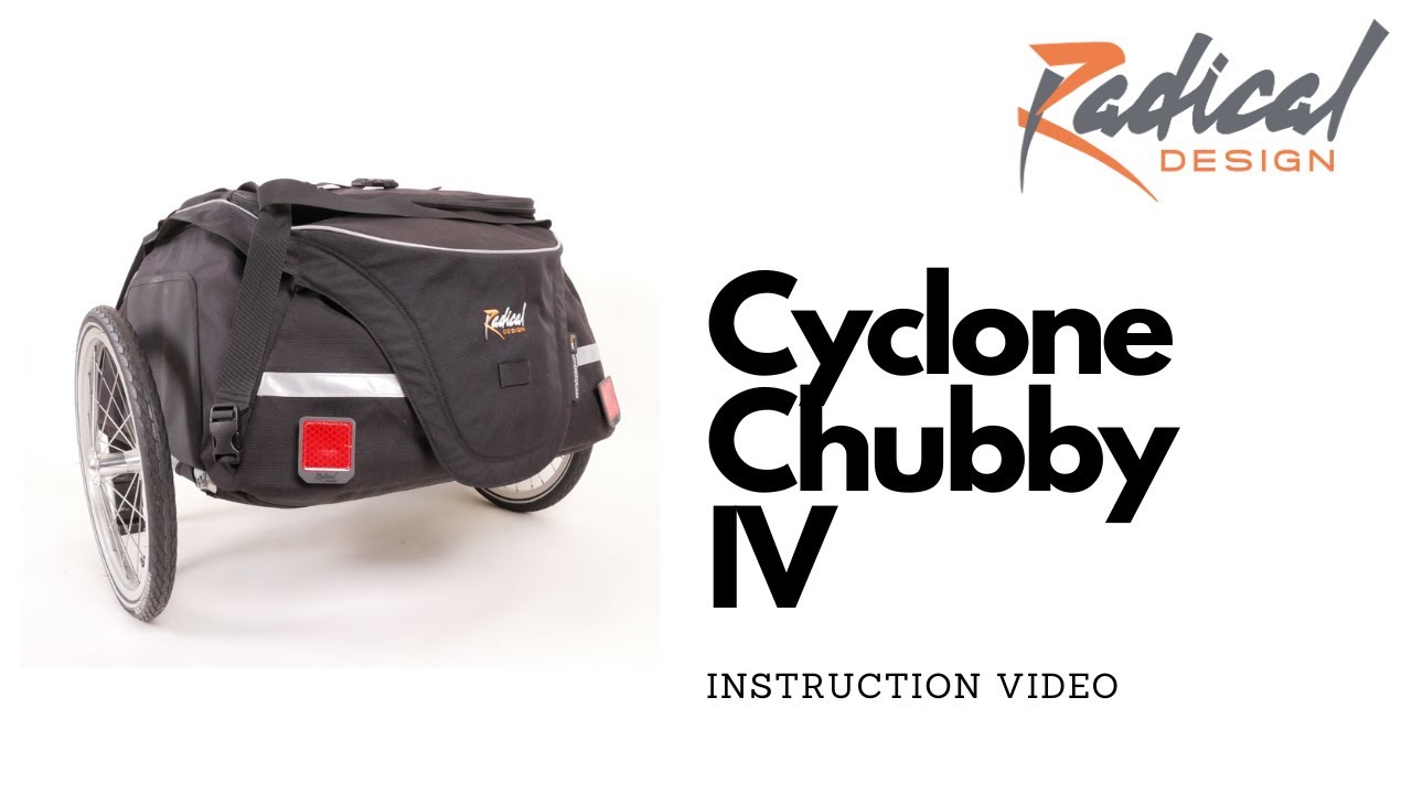 Cyclone IV Chubby Bicycle Trailer