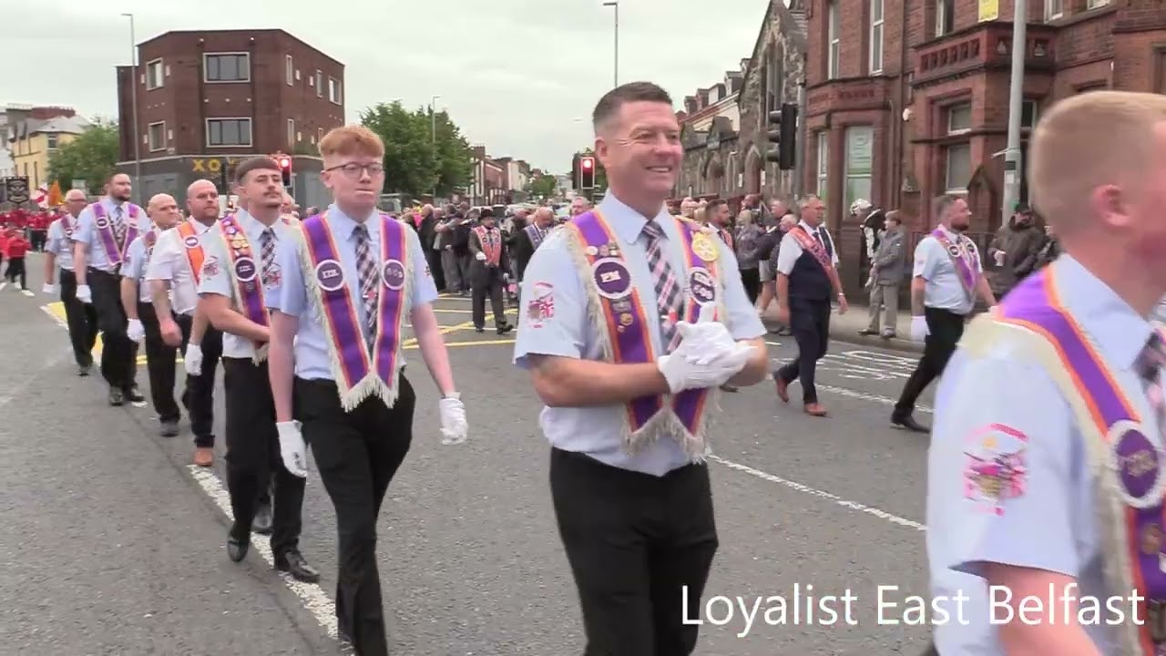 1st Of July Battle Of The Somme Memorial Parade East Belfast 2024