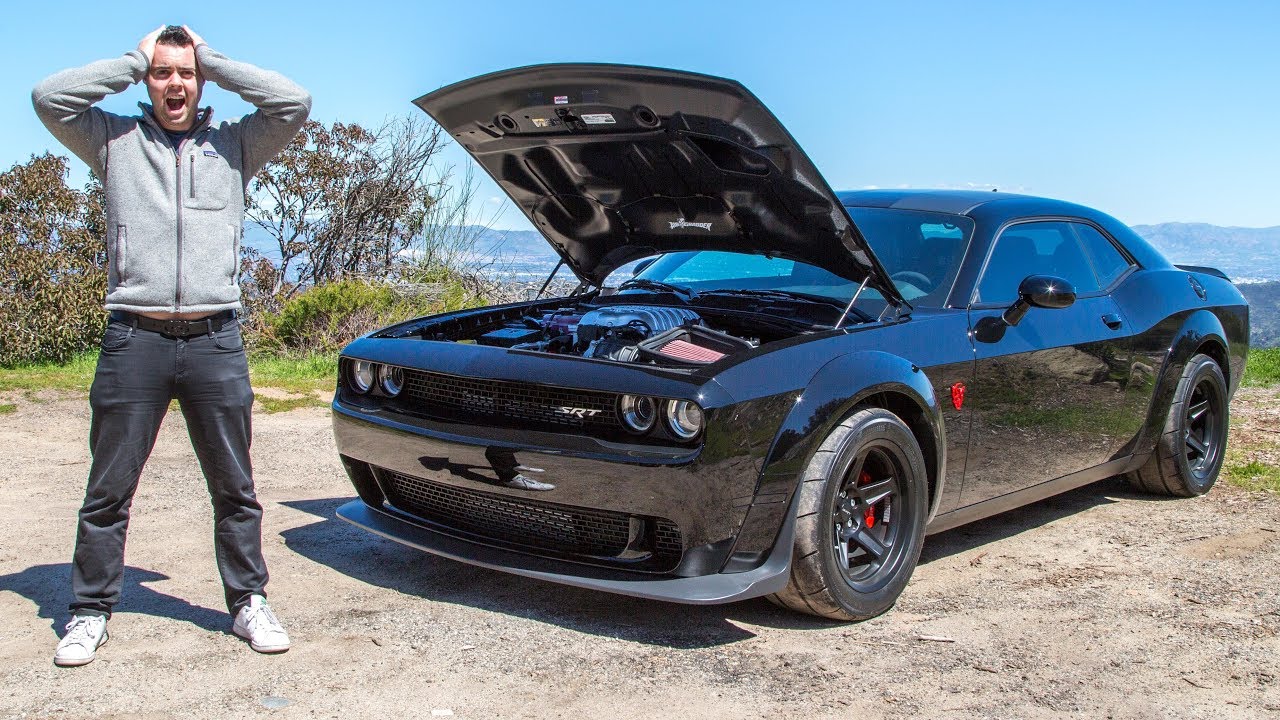 The $85,000 Dodge Demon Is So Fast It Should Be ILLEGAL