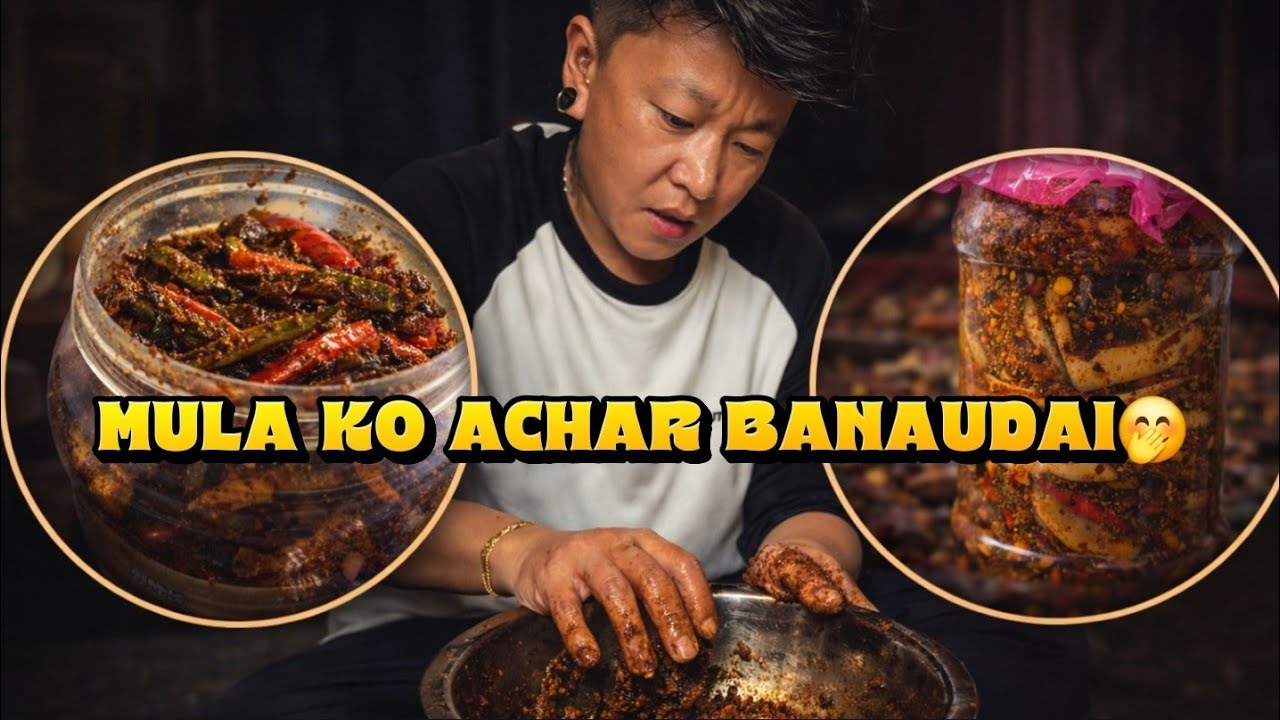 Mulako achar banaudai mo🤭कस्तो भयो त VIRUSVLOG😜