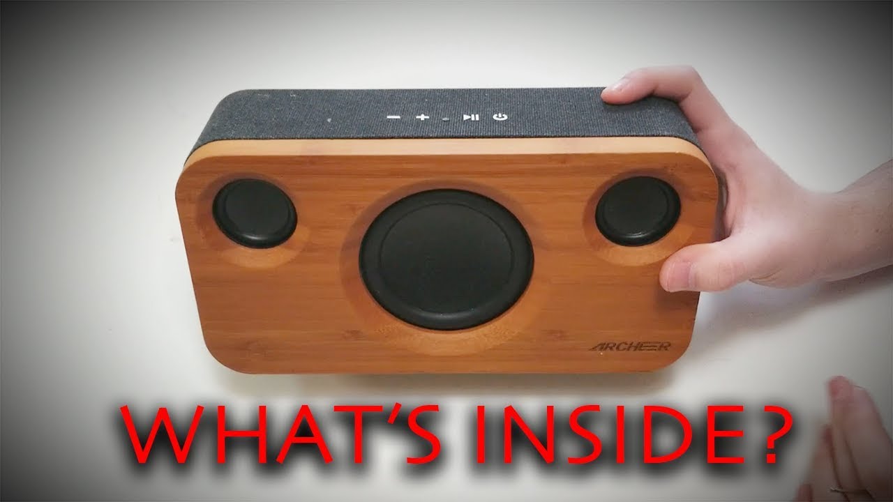 WHAT'S INSIDE? How To Disassemble ARCHEER A320 Speaker