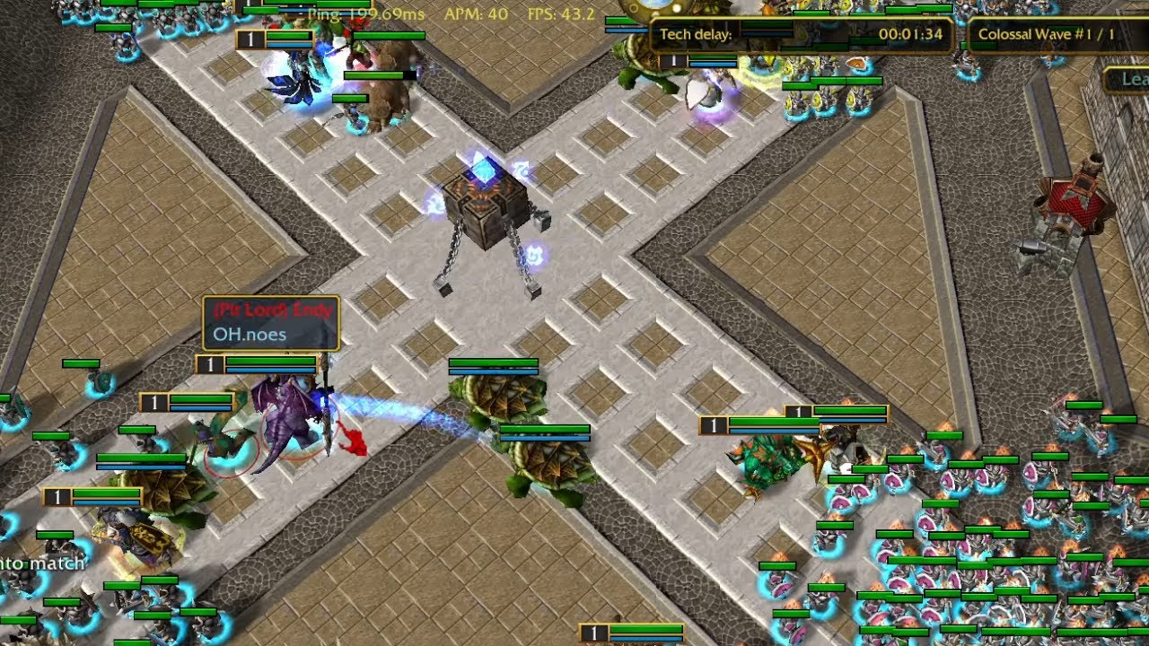 🟩Observing a full sweaty tryhard 12 players' game [Reforged Footmen 7.9.91]