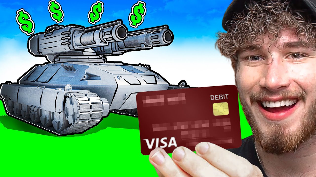Buying the most OVERPOWERED TANK in Roblox
