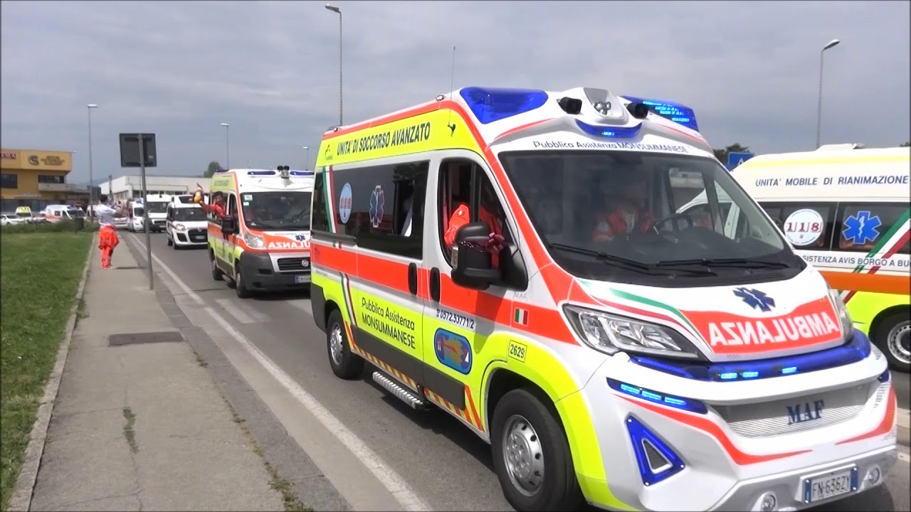 Inaugurazione Nuova Ambulanza Pubblica Assistenza Monsummanese