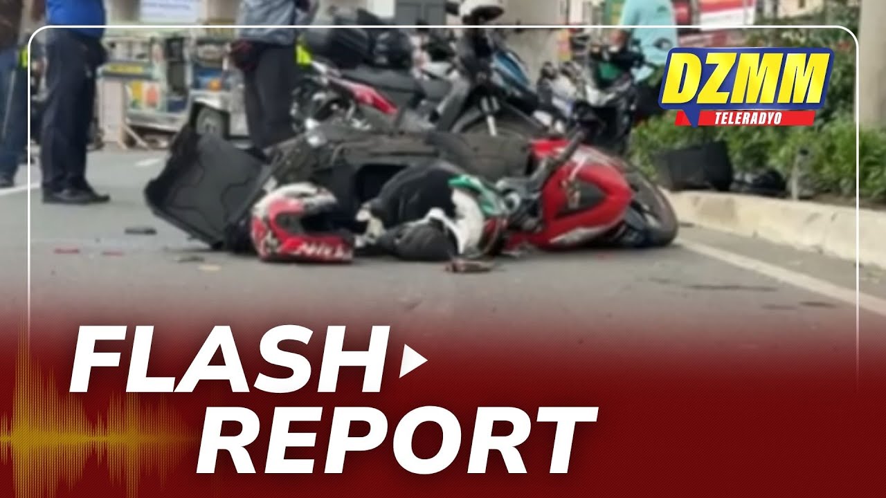 Passenger dead, rider hurt in jeepney-motorcycle crash in Pasig city | (14 October 2025)