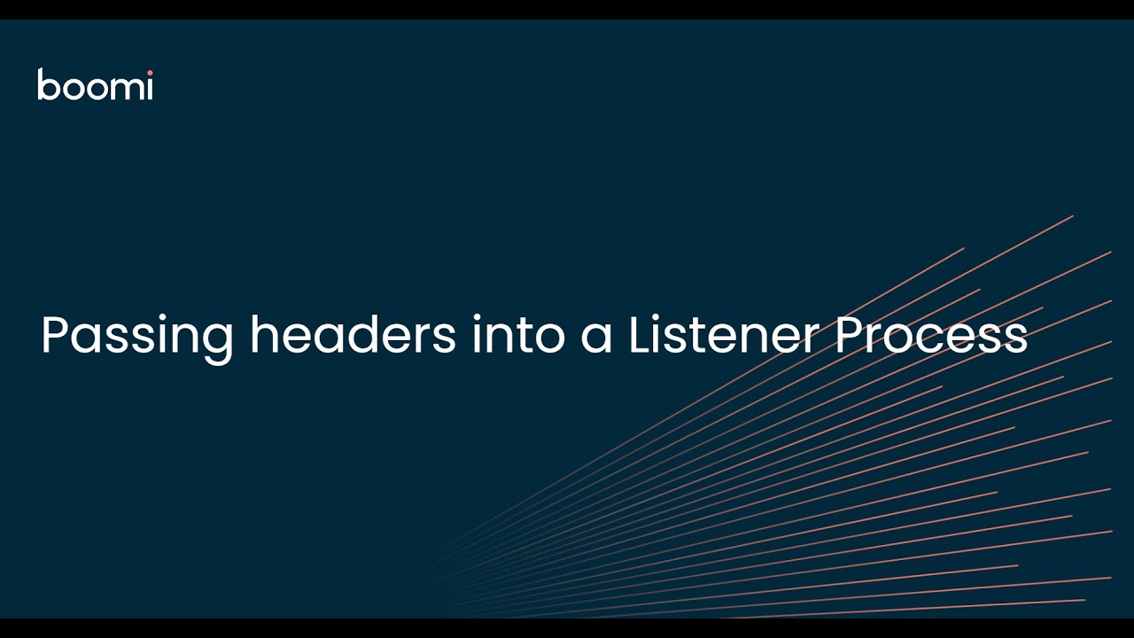 Passing Headers into a Listener Process